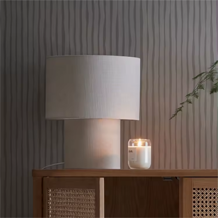 Distinctive Fabric Table Lamp