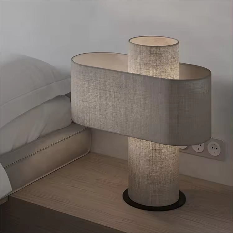 Distinctive Fabric Table Lamp