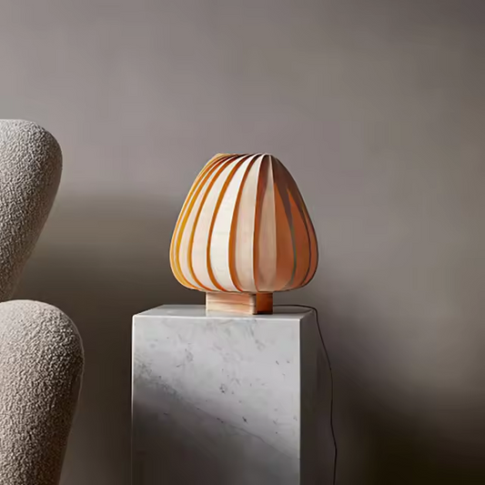 Peach Table Lamp