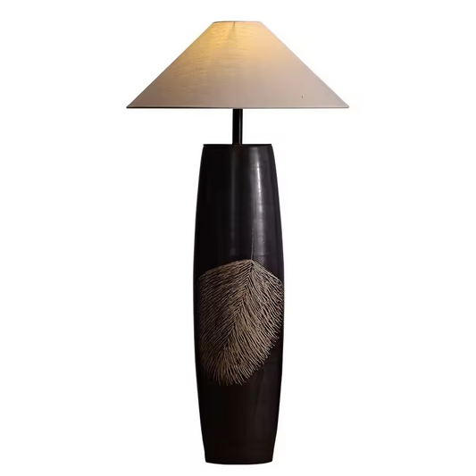 Black Ceramic Floor Lamp